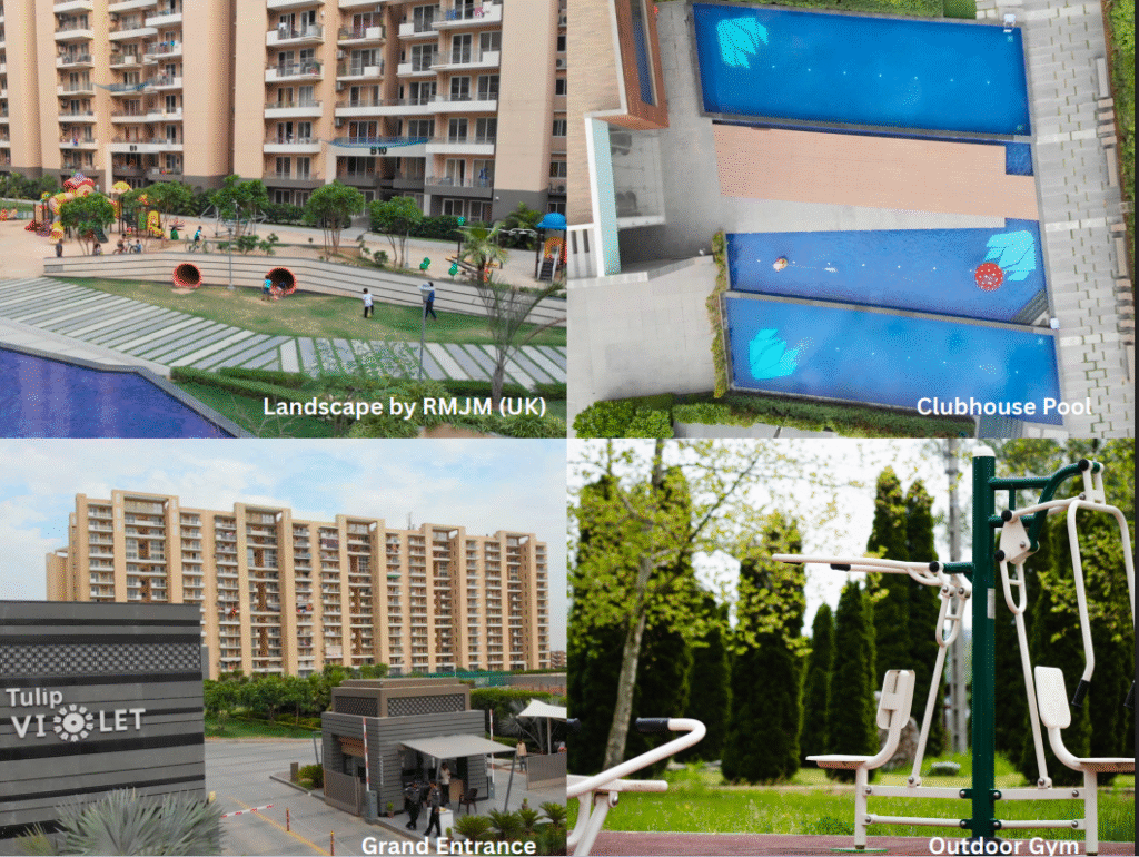 GATE ENTERNCE , CLUBHOUSE POOL,OUTDOOR GYM